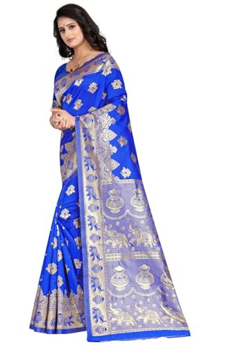 Image of women's Banarasi Saree Pure Kanjivaram Silk Saree