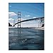5D Diamond Painting Kits for Adult, Mackinac Suspension Bridge Diamond Art Kits for Beginners Fun DIY Crafts Round Diamond Art Canvas Home Wall Decor 12