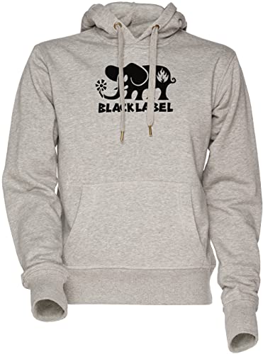 Sweat-shirt Black Label Elephant à capuche doux pour éviter le froid en extérieur