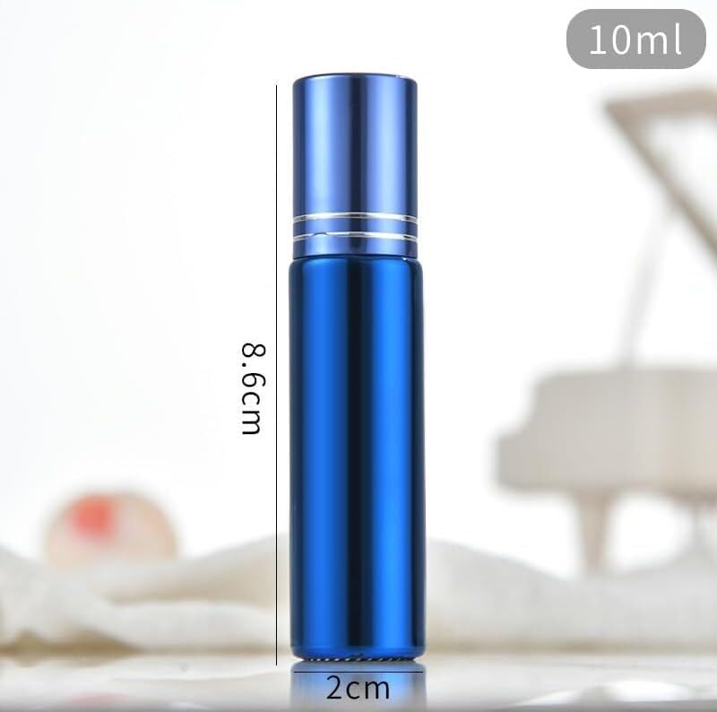 Mini Bottiglie Di Profumo Da Viaggio, Atomizzatore Di Profumo 1p Conchiglia Elettrolitica Fodera In Vetro Sfera Sub Bottiglia Di Profumo Ricaricabile Contenitore Da Viaggio Portatile Ricaricabile (Col