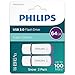 Produktbild Philips 2 Pack USB Super-Speed Stick 64GB Memory USB 3.0 Flash Drive Snow Edition for PC, Laptop, Computer Data Storage 2 x 64 GB Reads up to 100MB/s