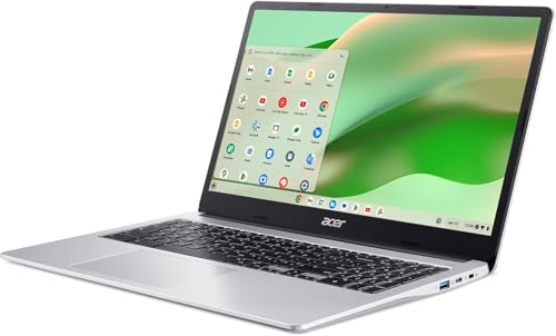 Image of Acer Chromebook 315 Laptop, 15.6 inch FHD, Intel Celeron N4500, 4GB RAM, 128GB