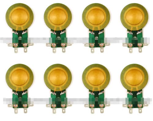 8pcs 25.4mm For AFT Diaphragm For PRV RPDT175, 4 DT175Ph-S DT175 Compression Driver