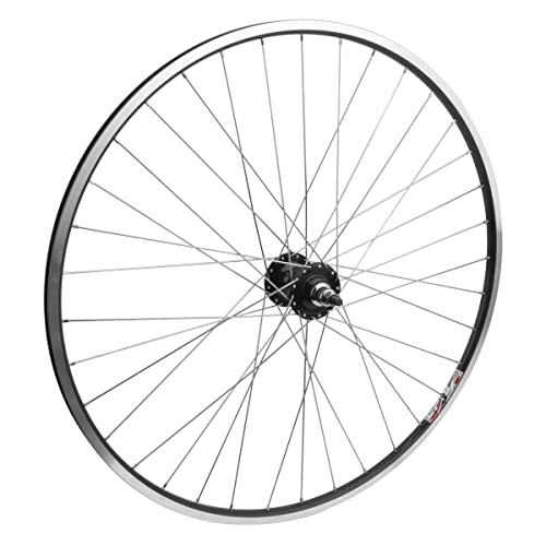 WheelMaster Weinmann LP18 Rear Wheel - 700c, 36H, Fixie/Freewheel, Black/Black/Silver