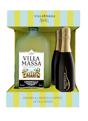 Villa Massa Limoncello 70 cl + Regalo 2 x 200 ml Espumoso Bottega Brut