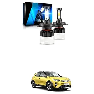 LOVMOTO H4 Car Led Headlight Bulbs Hi/Lo 72W 9000LM 6500K LED Fog Light Automotive Headlight Bulbs Auto Conversion Driving Lamp Cool White, (H4) Comfortable With Sto-nic