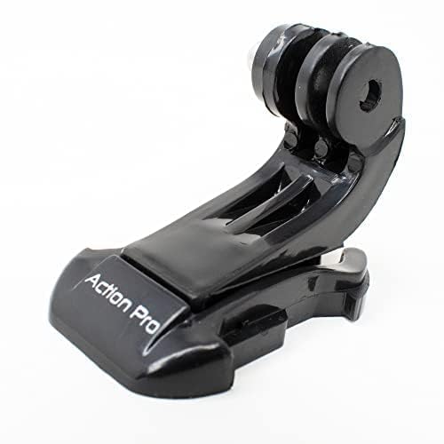 Image of Action Pro Chest Belt Head Belt 360 Clamp Mount J Hook Buckle with 2 Screw Compatible with GoPro-13 /12 /11 /10 /9 /8 /7 /6 /5 /4 /3+ /3 /Insta-360 /SJCAM /Yi /4K Action Cameras
