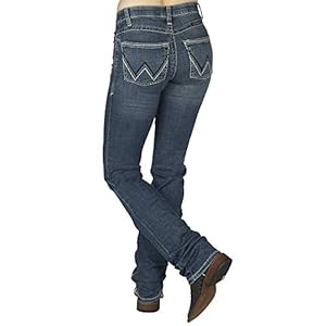 Wrangler Women’s Willow Mid Rise Boot Cut Ultimate Riding Jeans