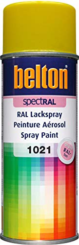 belton spectRAL Lackspray RAL 1021 rapsgelb, glänzend, 400 ml - Profi-Qualität