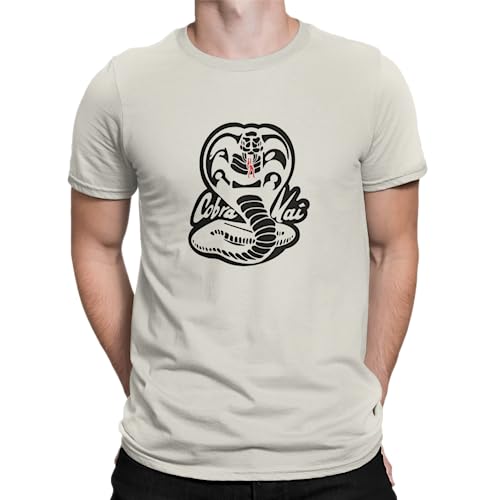 Camiseta Camisa Cobra Kai Masculina OFFWHITE Tamanho:M