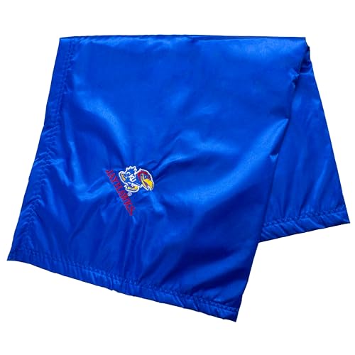 Comfy Feet Everything Comfy Kansas Jayhawks Silky and Super Soft Plush Baby Blanket, 28" x 28"