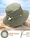FURTALK Baby Sun Hat Smile Face Toddler Boys Girls Bucket Hat 0-5 Years Kids UPF 50+ Sun Protection Summer Hats
