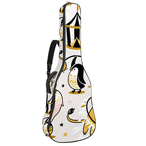 Housse imperméable pour guitare acoustique avec double bandoulière et poche Motif griffe de chien Corgi, Multicolore 03… - Les Beatles, Paul McCartney, John Lennon, RIngo Starr, George Harrison Housse imperméable pour guitare acoustique avec double bandoulière et poche Motif griffe de chien Corgi, Multicolore 03…