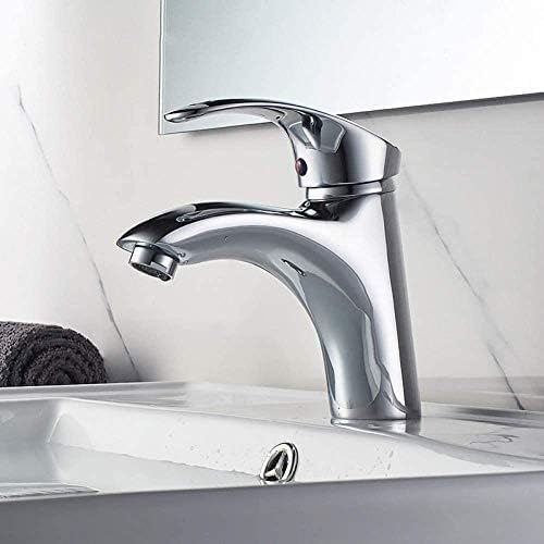 Robinet de lavabo eau froide chaude mélangeur pour rénover facilement votre plan de vasque