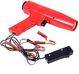 ★Super Portabilität & haltbare ABS-Gehäuse★ Die Zündeinstelllampe besteht aus ABS-Material, ist leicht zu tragen und mitzunehmen. Der wellenförmiger Griff ist speziell nach Ergonomie designed und bequem zu greifen. Die hochwertige ABS-Gehäuse ist kratzfest und hat lange Lebensdauer.