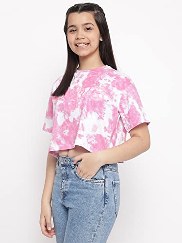 Image of Li'l Tomatoes Girls Cotton Relaxed Fit T-Shirt
