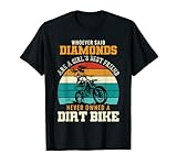 Vintage Sunset Mujer Stunt Rider Retro Dirt Bike