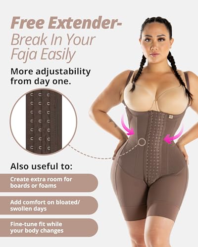 Image of TRIBUTO EST. 2009 Semi-Custom Stage 2, Hourglass shapewear, Body Shaper Open Bust Colombian Curvy Faja BBL & Lipo 360