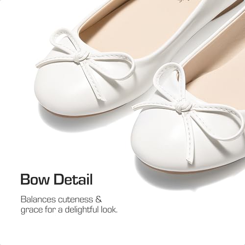 Ballet flat DREAM PAIRS y bailarinas planas con zapato cómodo textil 2