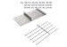 50pcs/set Knitting Machine Needle Steel Needles Set For Reed Singer Studio SK210 SK260 SK280 SK328 SK326 SK840 SK580 Knitting Machine Durable Fabric Sewing DIY Craft Tools