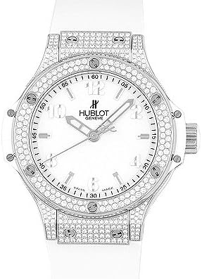 Amazon ウブロ ビッグバン 361 Se 10 Rw 1704 Ss ラバー ベゼル ラグダイヤ 38mm 白 ホワイト レディース腕時計 腕時計 通販