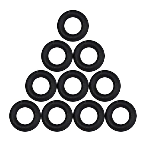 abclucy O�����O �j�g�����S�� 10�� 3mm x 5mm x 1mm �u���b�N NBR�I�[�����O 3mm���a 5mm�O�a 1mm�� �~�` �V�[�� �K�X�P�b �g�ϔM �ϖ� �h�� �ϖ��Ր� �����E��C���V�[���A���͕فA�ԁA�G�A�R���A�e��@��̃K�X�P�b