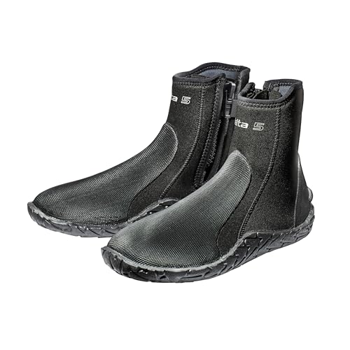 SCUBAPRO Delta Diving Boot, 5 mm (Black, Medium) by SCUBAPRO - Used condition - CA$100.73