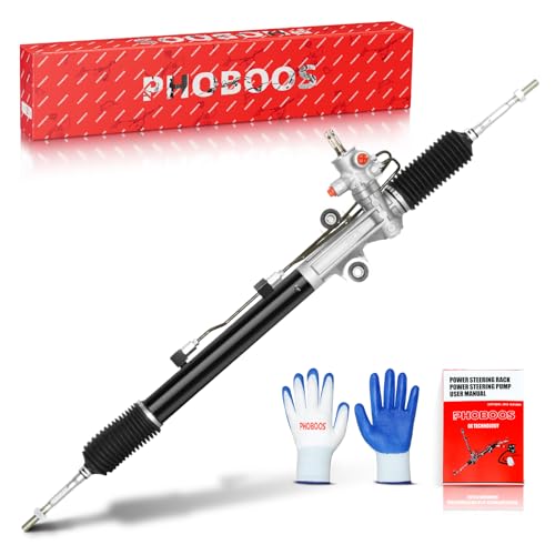 PHOBOOS Hydraulic Power Steering Rack and Pinion Assembly Compatible with Acura MDX 2007-2013. New Unit, Leak Resistance, Direct Fit, Ref. 26-2732 by PHOBOOS - Used condition - US$54.74
