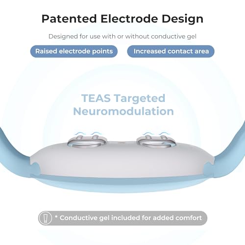 Image of EmeTerm Fashion Relieve Nausea Electrode Stimulator Morning Sickness Motion Travel Sickness Vomit Relief Rechargeable No Gel Drug Free Wrist Bands Without Side Effects