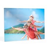 HB Art Design Custom Photo Print Modern Personalized Photo to Metal Print Glossy Vibrant Colors on...