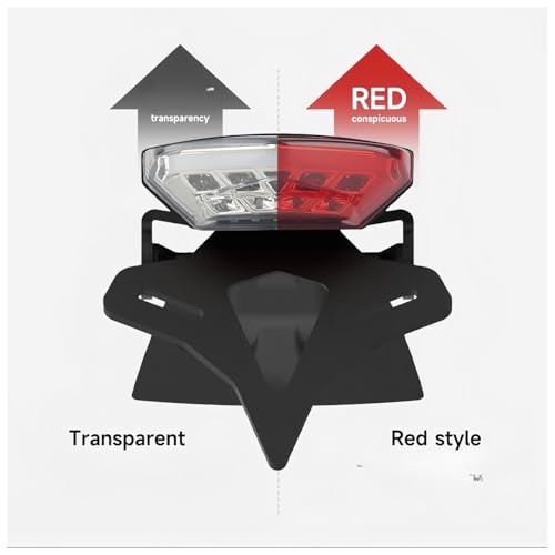 Support de plaque arrière moto rigide à queue courte pour Suzuki GSX-8S 2023 - 7