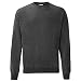 Produktbild Fruit of the Loom Herren-Sweatshirt, Dunkelgrau meliert