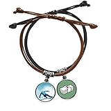 Classification: Brazalete Bestchong Deporte de Invierno esquíes y Pole ilustración Pulsera Cuerda Mano Cadena Cuero Dinero Pulsera