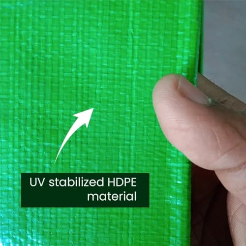 Image of MASHKI HDPE Grow Bags for Home, Terrace & Balcony Gardening - Big Size Vegetable Plant Grow Bags (15x15, 18 inchx18 inch & 24 inchx24 inch - Heavy Duty, UV Stabilized) (3, 24x12 Inches)