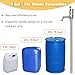 AMUFJJ Oil Water Barrel Pump with Hose, Manual Transfer Pump & Push-on Drum Pump for Cars/Boats/Lawn Mowers, Essential Tool Set 25 35 Liter Capacity