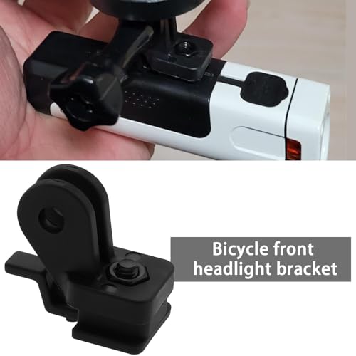 Be In Your Mind Fahrradlicht-Adapter-Halterung - GPS-Computer, Taschenlampe und Bontrager-Scheinwerfer kompatibel - Für 
