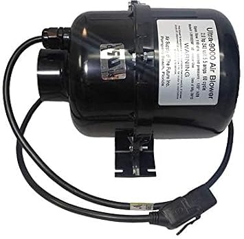 Air Supply Spa Blower Ultra 9000 2HP 240V 6 Amps 2" Slip Connect Portable 3920231