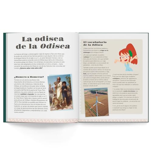 Miniatura 5 de La Odisea: Libro Infantil Con Juegos Y Actividades Extra El Mito Clásico De La Odisea En Un Libro Ilustrado Lleno De Aventuras, Héroes Y Monstruos: 1 Mitología Para Niños