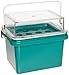 Nalgene 5116-1600 Non-Filled Clear 0 Degree Celsius Test Tube Cooler, 7-3/4" Length x 5-1/2" Width x 7-1/2" Height, 12-Place