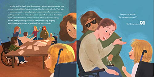 All the Way to the Top: How One Girl's Fight for Americans with Disabilities Changed Everything (Inspiring Activism and Diversity Book About Children with Special Needs) - Image 5