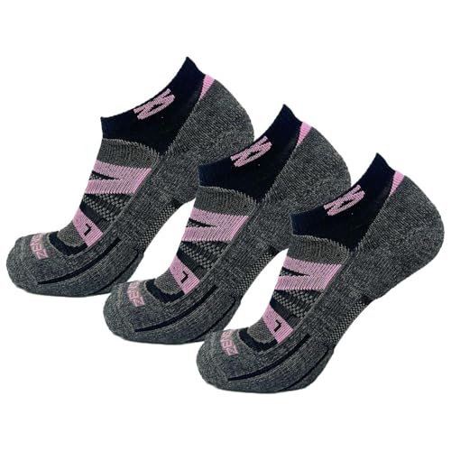 Image of Zensah Wool Running Socks - Soft Cushioned Merino Wool, Moisture Wicking, Anti-Blister - Athletic Socks, Trail Socks