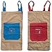 Pacific Play Tents 94100 Cotton Canvas Jumping Sacks - Set of 2 bags, 26" with Handles for Sack Races