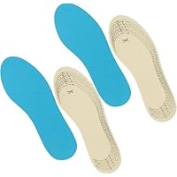Kids Memory Foam Shoe Insoles - 2 Pairs of Arch Support Insoles, Trim to Fit, Ideal for Sneakers and School Shoes