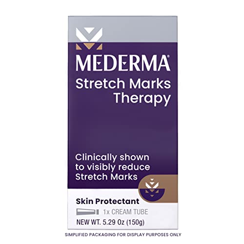 old stretch mark removal - Mederma Stretch Marks Therapy - Help Prevent and treat Stretch Marks - #1 Doctor & Pharmacist Recommended Brand of Scar Treatment - 5.29 oz (150g)