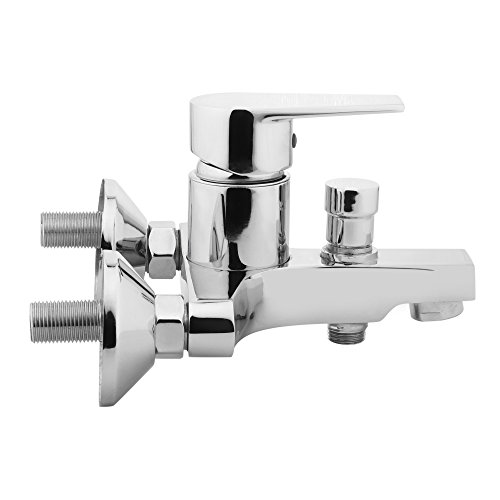Image of Hindware F360018Cp Element Single Lever Bath & Hand Shower Mixer (Chrome)