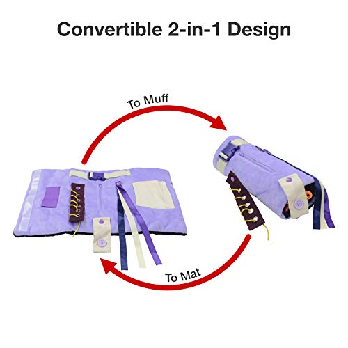 Modaliv - Tappetino e Muff per anziani 2in1 per