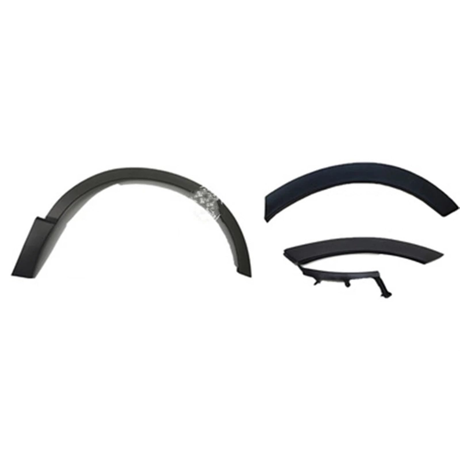 KUKEMI For CRV 2017-20 Fender Flares Arches Wing Expander Arch Eyebrow Auto Mudguard Wheel Lip Body Anti-rubbing Car Accessories Universal fender flares(Front right)