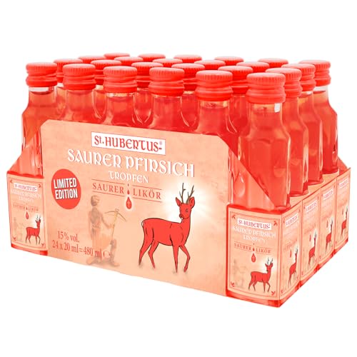 St. Hubertus-Tropfen Saurer Pfirsich (24 x 0.02 l)