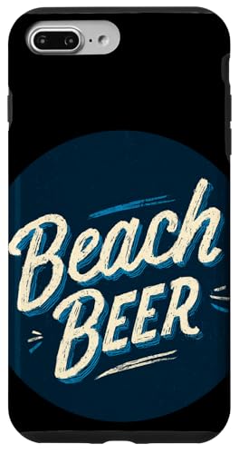 �r�[�`��z���f�[���D�Ƃ̂��߂̖ʔ����r�[���X�^���v �X�}�z�P�[�X iPhone 7 Plus/8 Plus �p