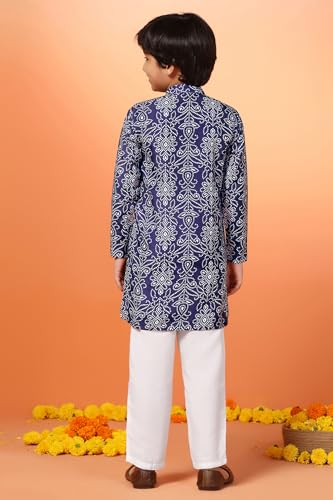 Image of Fashion Dream Boy's Cotton Blend Kurta Pyjama Set|Kids ethnic wear boys|Kurta set for boys|Kurta pajama set for kids